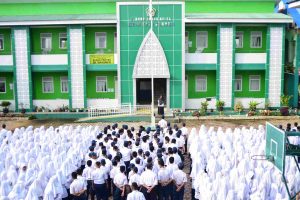 Apel Awal Semester Genap, Kepala Madrasah Ajak Siswa Lebih Disiplin dan Berprestasi