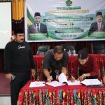 Kanwil Kementerian Agama Provinsi Papua Barat Teken Kontrak Pembangunan Gedung Laboratorium dan Perpustakaan MTs Negeri Kota Sorong